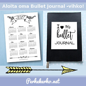 Aloita oma bullet journal