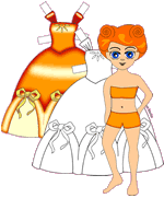 Prinsessa Belmira - paperinukke ja vaatteita