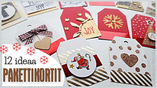 DIY Pakettikortit 12 helppoa ideaa