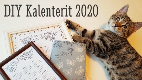 Kalenteriaskartelu: Tulostettava kalenteri 2020