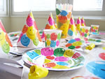 Lastenjuhlat - Syntymäpäiväjuhlien koristelu ja kattaus