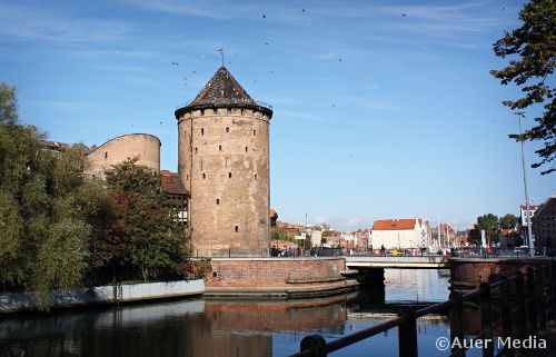 Siltojen kautta Gdanskin vanhaan kaupunkiin